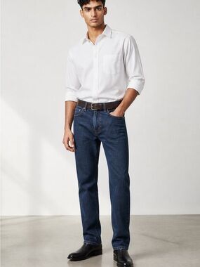 Levi's  Men's Jeans - Deep Blue Denim